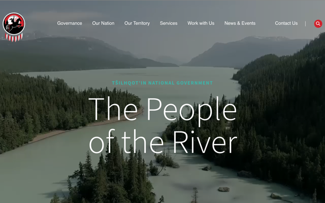 Tŝilhqot'in National Government homepage